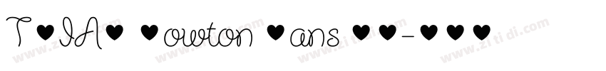 TRIAL Rowton Sans FY字体转换